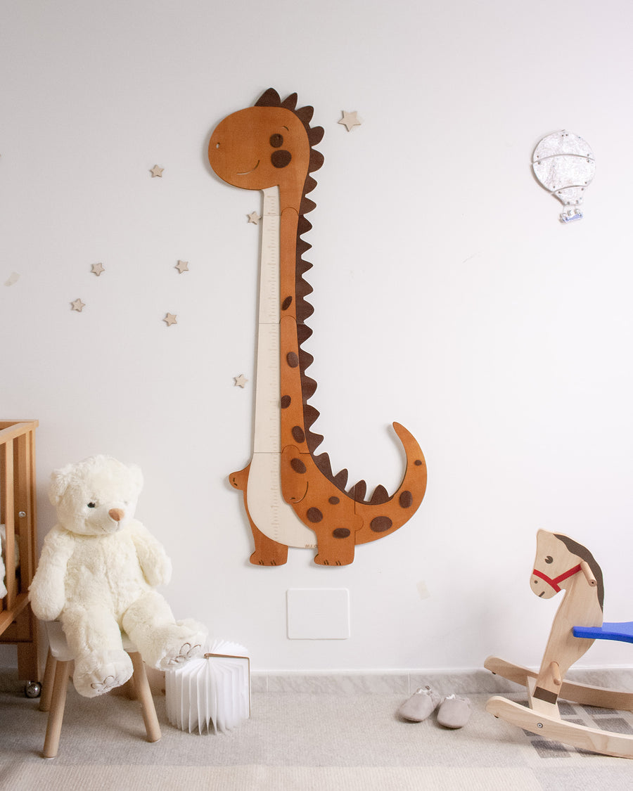 Metro Crescita Legno Brontometro | Segna Altezza Bambini