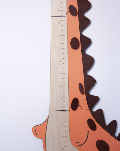 Metro Crescita Legno MangoSauro | Segna Altezza Bambini