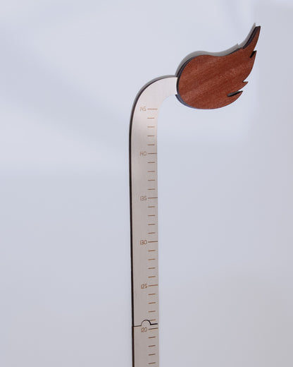 Metro Crescita Legno Leone Burlone | Segna Altezza Bambini