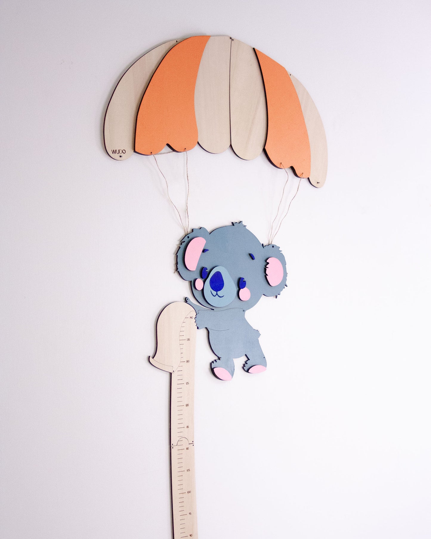 Metro Crescita Legno Alice l'esploratrice | Segna Altezza Bambini