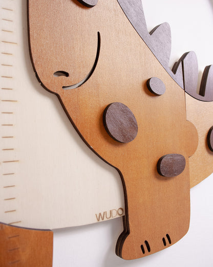 Metro Crescita Legno Brontometro | Segna Altezza Bambini