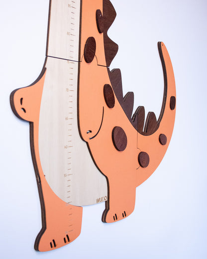 Metro Crescita Legno MangoSauro | Segna Altezza Bambini