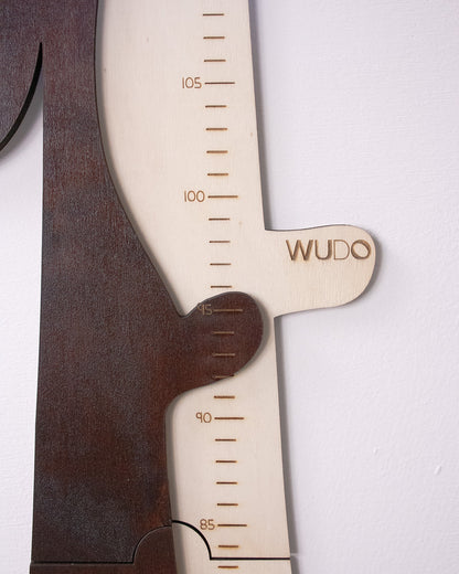 Metro Crescita Legno Otto Bassotto | Segna Altezza Bambini