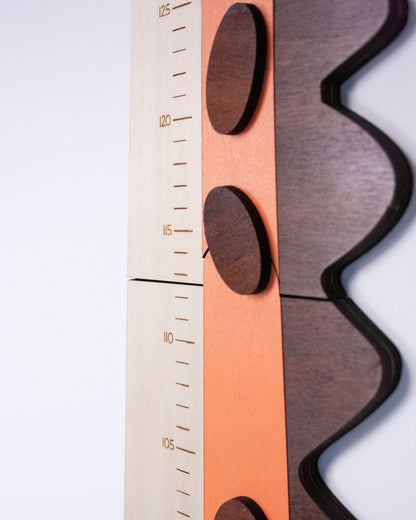 Metro Crescita Legno MangoSauro | Segna Altezza Bambini