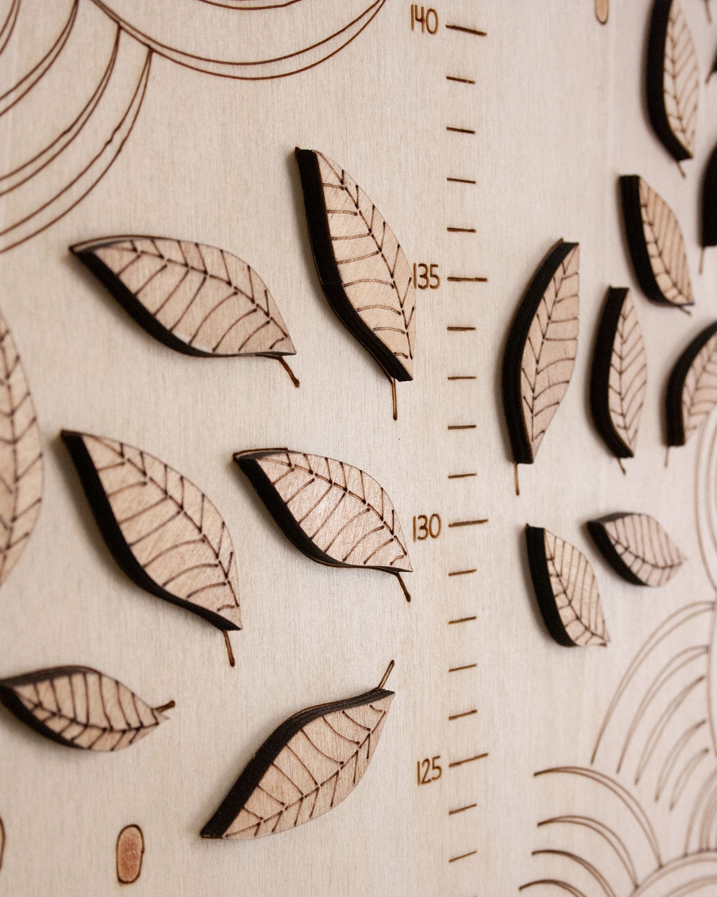 Metro Crescita Legno Lello Alberello | Segna Altezza Bambini