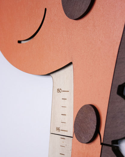 Metro Crescita Legno MangoSauro | Segna Altezza Bambini