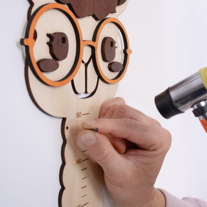 Metro Crescita Legno AlpaLoca | Segna Altezza Bambini