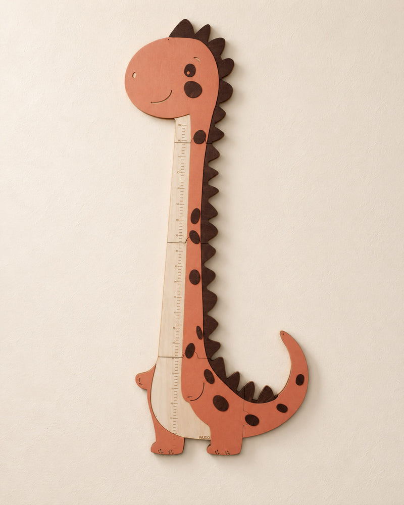 Metro crescita MangoSauro — dinosauro in legno